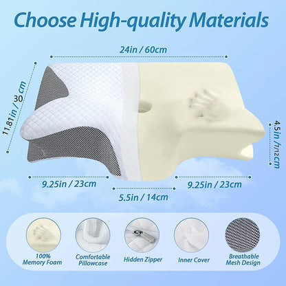 Nuvell® contouer relief pillow