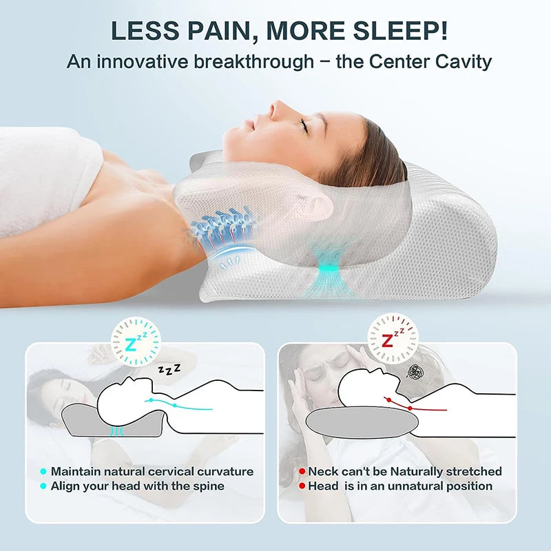 Nuvell® contouer relief pillow